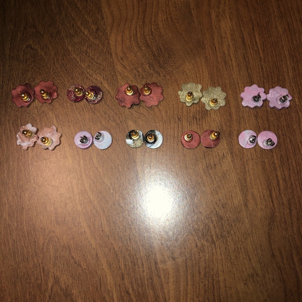HAND-MADE CLAY EARRINGS